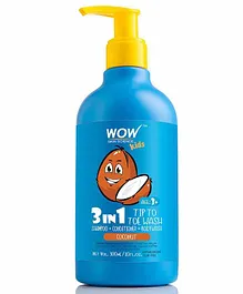 WOW Skin Science Kids Tip to Toe Wash Coconut - 300 ml