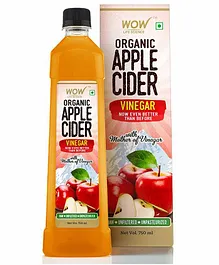 Wow Life Science Raw Organic Apple Cider Vinegar - 750 ml