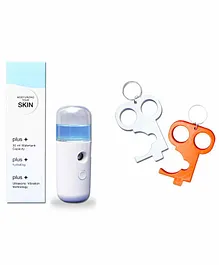 Gaia Care Nano Mist Spray with 2 Safe Touch Keys - Orange White