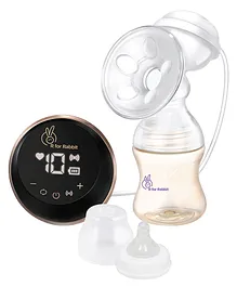 R for Rabbit First Feed Smart Electric Breast Pump With Anti Back Milk Flow - Black