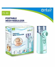 Entair Portable Mesh Nebulizer With USB Cable - Light Green