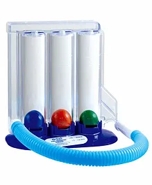 Entair Lung Exerciser Respirator - Blue