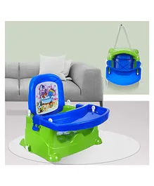 NHR 5 in 1 Multipurpose Booster Chair - Blue Green