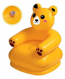 Bestway Teddy Bear Shape Inflatable Chair - Yellow