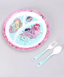 My Little Pony Kids Feeding Set Pink - 3 Pieces