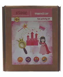 Kidoz Princess Dress Up Making Craft DIY Fun Activity Kit - Multicolor