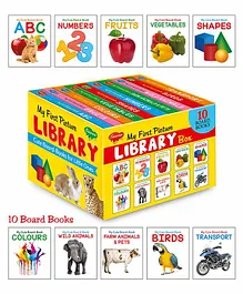 Sawan My First Picture Library Box of 10 Books - English