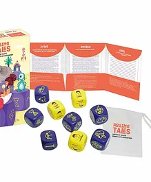 Chalk and Chuckles Rolling Tales Story Telling Game - Multicolour