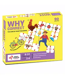 Chalk and Chuckles Why Connect Game - Multicolour