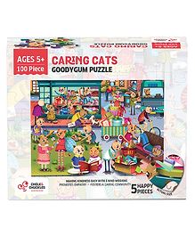 Chalk and Chuckles Goodygum Jigsaw Puzzle Multicolor - 100 Pieces