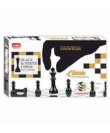Ankit Toys Classic Chess Board Game Senior - Black White