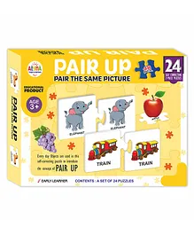 Ankit Toys Pair Up matching Educational Jigsaw Puzzle Multicolor Set of 24 - 48 Pieces