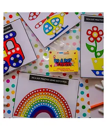 My House Teacher Do A Dot Reusable Kit - Multicolour 