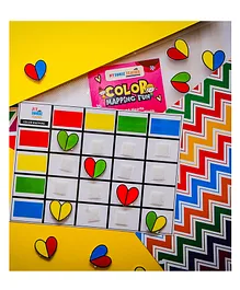 My House Teacher Color Mapping Activity Kit - Multicolour