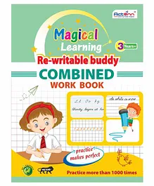 Actonn Re-Writable Work Book - English