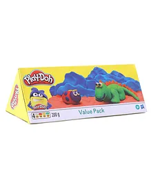 Play Doh Value Pack of 4 - 200 gm