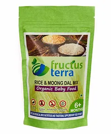 Fructus Terra Organic Rice & Moong Dal Mix - 250 gm