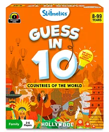 Skillmatics Card Game - Guess in 10 Countries of the World Gifts for 8 Year Olds and Up Quick Game of Smart Questions Fun Family Game