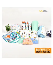 Mom's Home Baby Essentials Gift Combo Pack - Multicolor