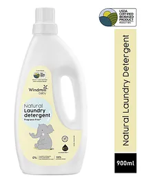 Windmill Baby Natural Fragrance Free Laundry Detergent With Bio Enzymes - 900 ml