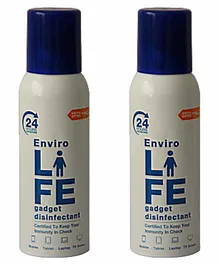 Envirolife Gadget Disinfectant Alcohol Based Sanitizer Spray Desks & Pocket Value Pack of 3 - 120 ml Each