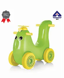 OK Play Ride on Scoot Hoot Scooter - Green