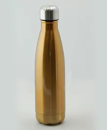 Pix Double Wall Insulated Thermos Bottle Golden - 500 ml