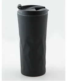 PIX Stainless Steel Mug with Lid Black - 400 ml