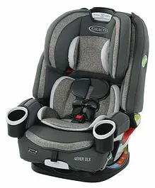 Graco 4Ever DLX 4 in 1 Infant to Toddler Car Seat  with 10 Years of Use, Bryant - Grey