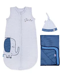 Mi Arcus Beeby Safari Gift Set Pack of 3 - Blue & White
