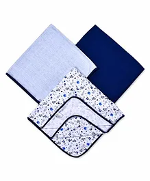 Mi Arcus Beeby Wrap Safari Pack of 3 - Blue & White