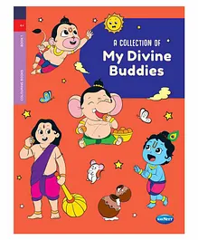 Navneet Divine Buddies Colouring Book - English