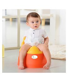 R for Rabbit Tiny Tots Adaptable Potty Training Seat - Orange Red