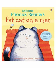 Usborne Phonics Readers Fat Cat On A Mat Book - English