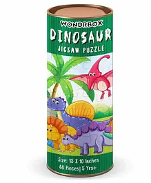 Wondrbox Dinosaur Jigsaw Puzzle - 60 Pieces