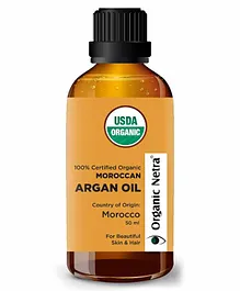 Organic Netra Morrocan Argan Oil - 50 ml