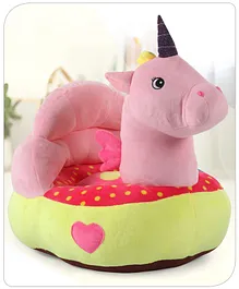 Babyhug Unicorn Shaped Sofa Seat - Pink