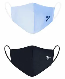 Vea Adults Soft Cotton 5 Layered Filtration Face Mask  Pack of 2 - Navy