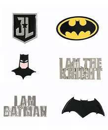 EFG Justice League Batman Character Pin Set - Multi