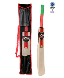Legends of Sports Cricket Bat Size 5 - White Red