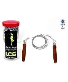 Legends Of Sports Skipping Rope - Grey