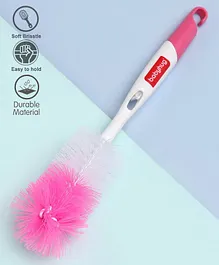 Babyhug Bottle & Nipple Cleaning Brush - Pink White