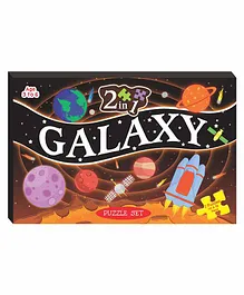 Art Factory 2 in 1 Universe Themed Puzzle Set of 2 - 136 Pieces Total