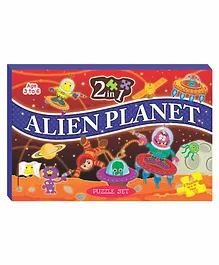 Art Factory EVA Foam Alien Planet Jigsaw Puzzle Set of 2 - 136 Pieces