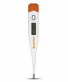 Smart Care Digital Thermometer - White Orange