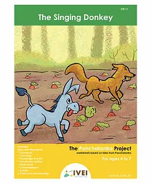 IVEI The Singing Donkey  Activity Book with Key Chains - English