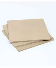 IVEI DIY Coasters Set of 12 Coasters - Cream