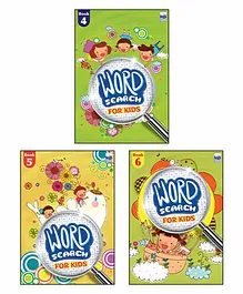 Macaw Word Search Combo 2 Pack of 3 Books - English