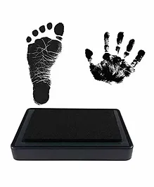 Mold Your Memories Reusable Ink Pad for Hand & Foot Impression - Black