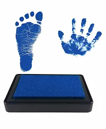 Mold Your Memories Reusable Ink Pad for Hand & Foot Impression - Blue
